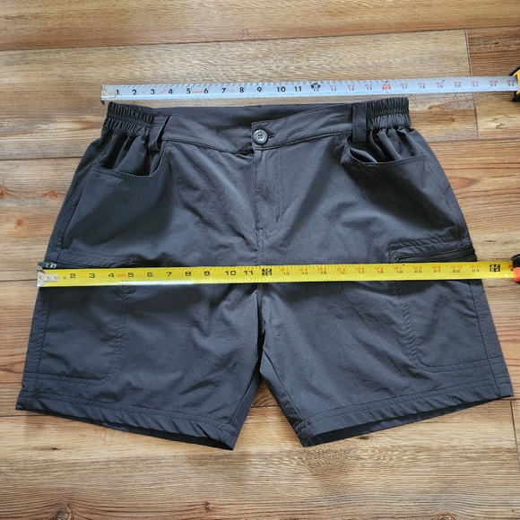 Willit Women's Outdoor Cargo Shorts 6 Inseam Gray XL - Picture 6 of 10